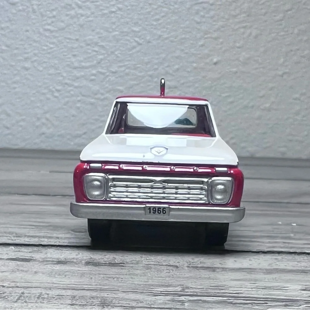 Hallmark 2012 NIB 1966‎ Ford All-American Trucks #18 series Christmas Ornament